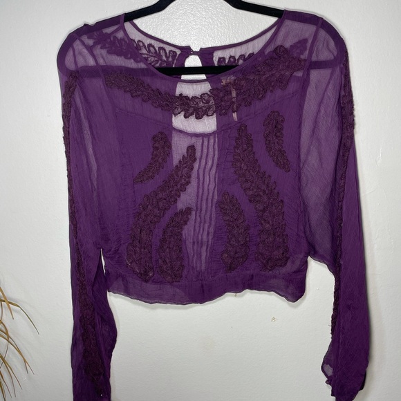 Free people mesh blouse - Picture 3 of 9